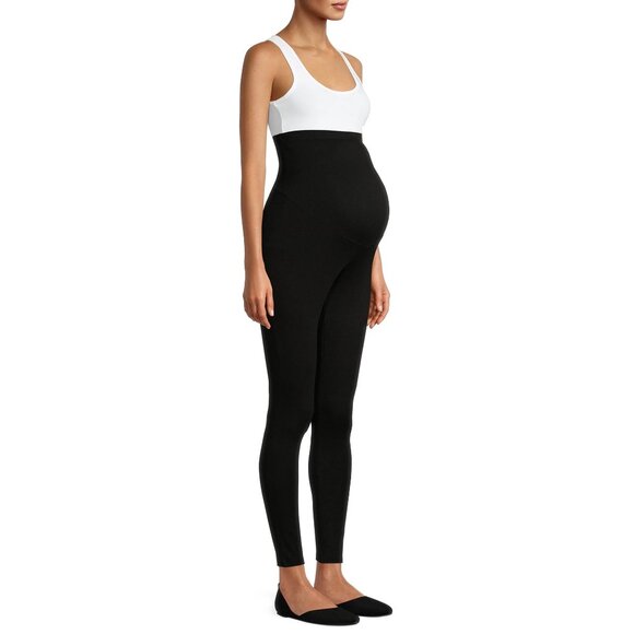 Time and Tru Pants - Maternity Essential Legging, Black